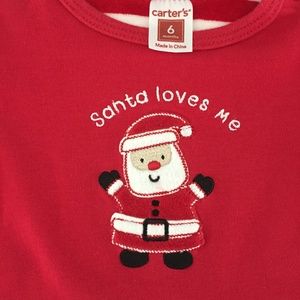 FREE BUNDLE ITEM 🎁 Carter's Santa onesie
